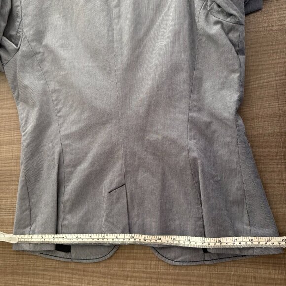 Esprit - Blue/White Pinstripe Blazer - Size 10 - Picture 14 of 15